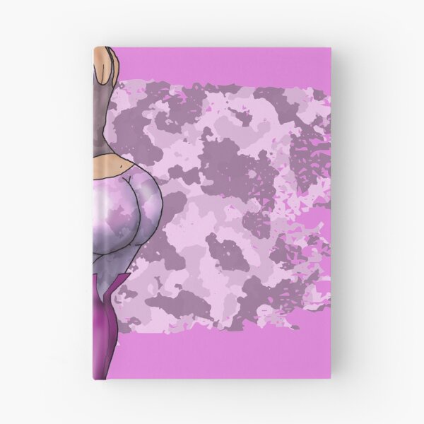 Item preview, Pink camouflage fetish girl pin-up designed and sold by PinUpsandPulp.