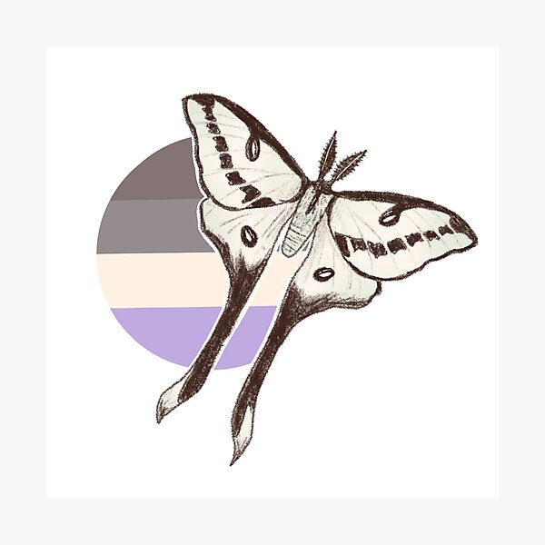 Item preview, Asexual moth  designed and sold by C ..