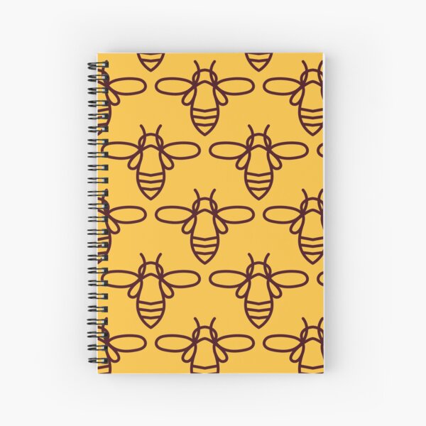 Item preview, Yellow Minimalist Bee Pattern designed and sold by Mexikawaii.