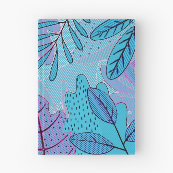 Item preview, Summer Tropical Blue Floral Print designed and sold by Rafa_Borroto  -.