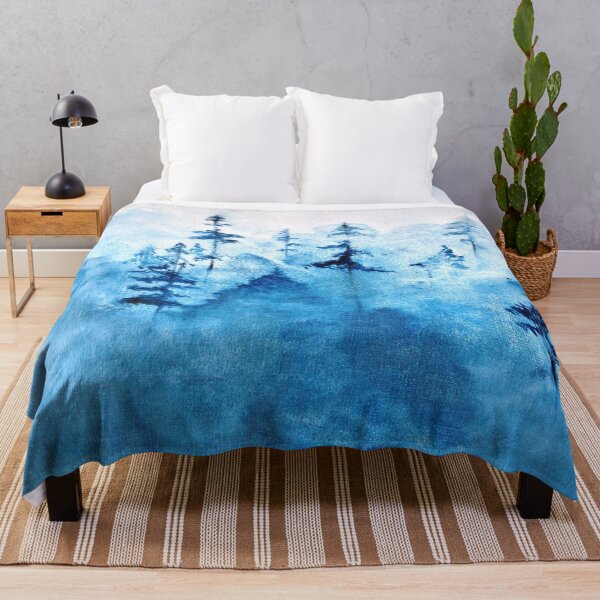 Item preview, Blue Woods Duvet designed and sold by Sophersgreen.