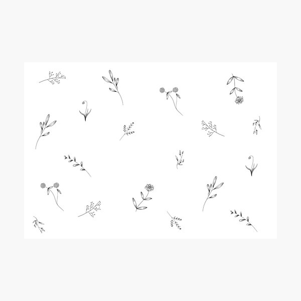 Item preview, Drawing flowers designed and sold by Maria Heredia.