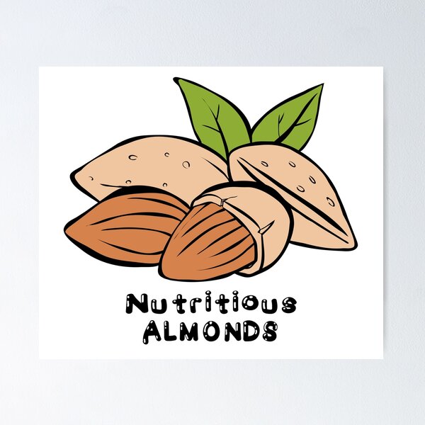 Item preview, NUTRITIOUS Almonds designed and sold by KarenBarron.