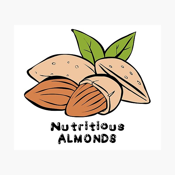 Item preview, NUTRITIOUS Almonds designed and sold by KarenBarron.