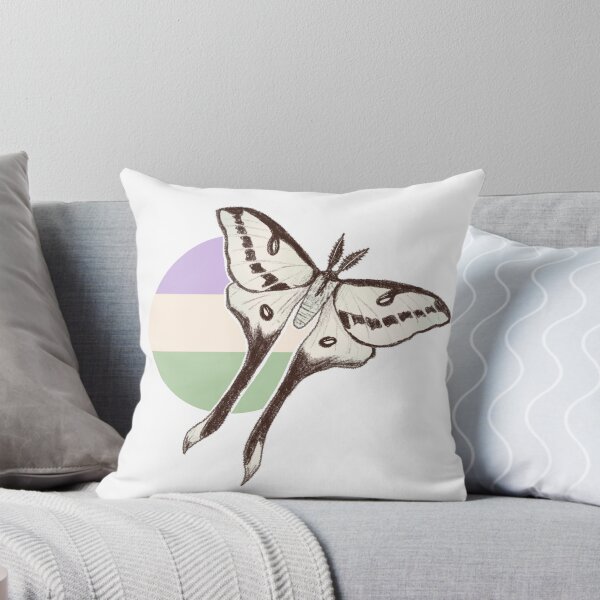 Item preview, Genderqueer moth designed and sold by C ..