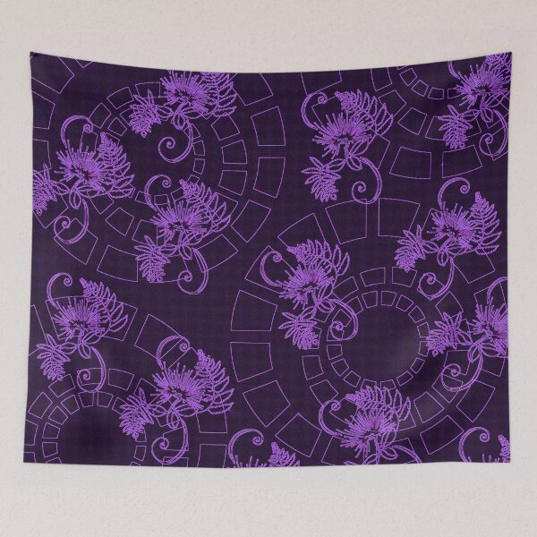 Item preview, Circle of Life Lehua Purple designed and sold by aloharobj.