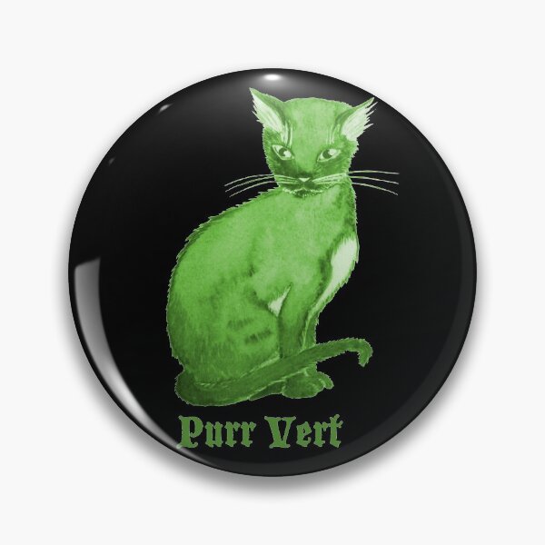 Item preview, Purr Vert designed and sold by ingridthecrafty.