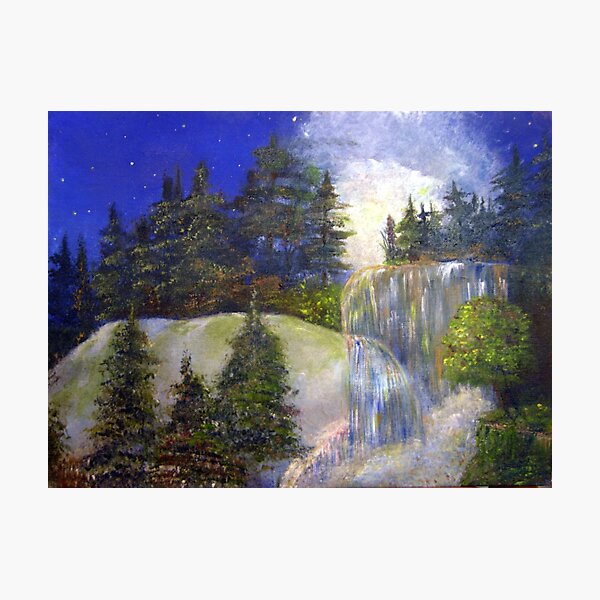 Item preview, Mi cascada de invierno designed and sold by circa24.