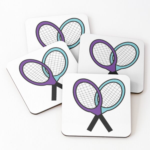 Item preview, Purple and Blue Tennis Rackets  designed and sold by CaitlinCarmody.
