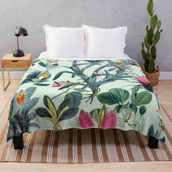 Item preview, Tropical Jungle Vibrant Botanical Garden designed and sold by merchninja.