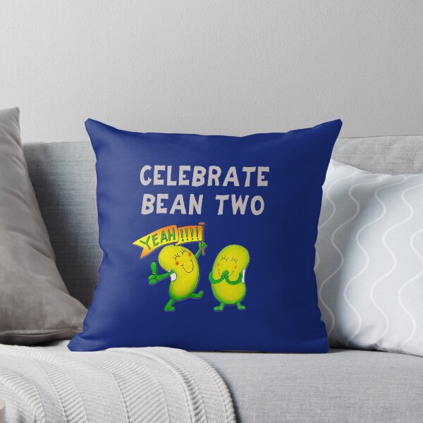 Item preview, Happy 2nd Birthday card - Celebrate Bean Two designed and sold by Justbeanhappy.