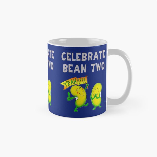 Item preview, Happy 2nd Birthday card - Celebrate Bean Two designed and sold by Justbeanhappy.