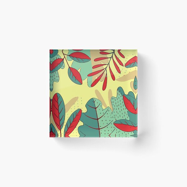 Item preview, Summer Tropical Floral Print designed and sold by Rafa_Borroto  -.