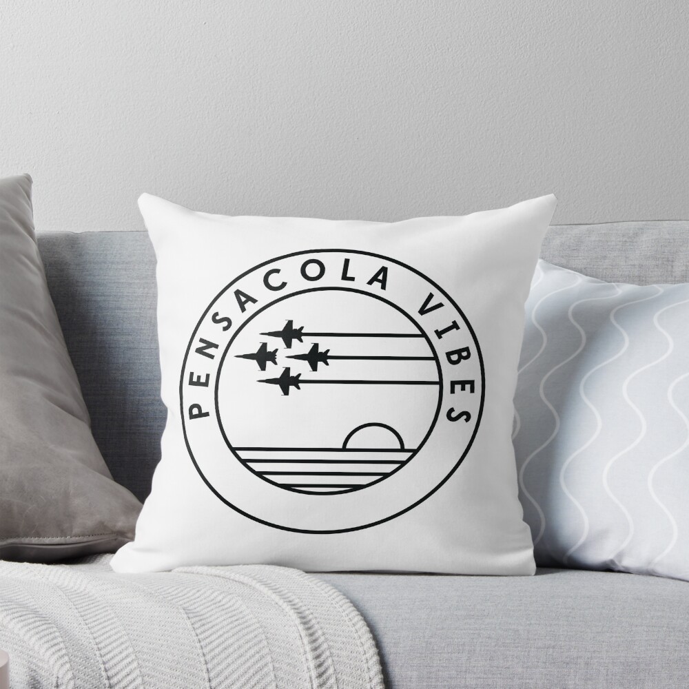 Item preview, Throw Pillow designed and sold by pensacolavibes.
