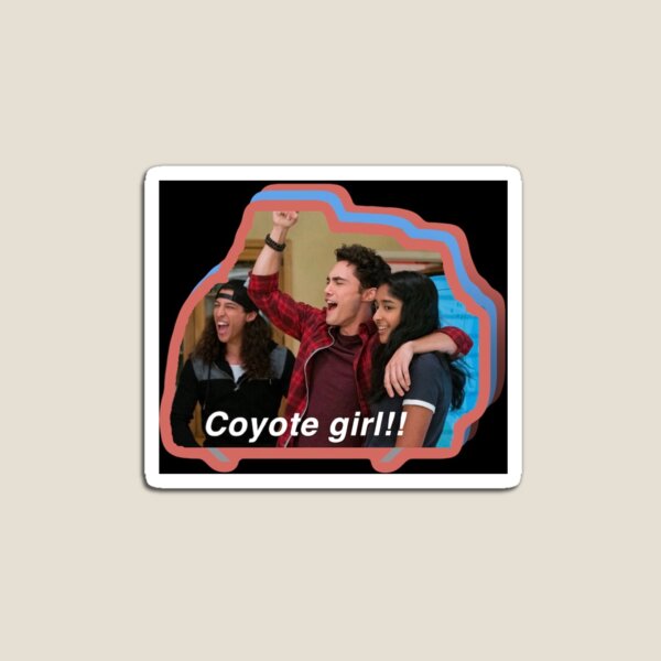 Item preview, Coyote girl sticker- Never have I ever designed and sold by TheShowShop.