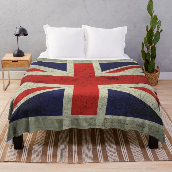 Item preview, Rustic Distressed Vintage UK Flag designed and sold by NiceThings Store.