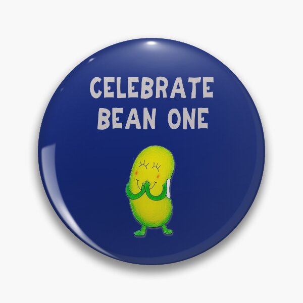 Item preview, Happy 1st Birthday card - Celebrate Bean One designed and sold by Justbeanhappy.