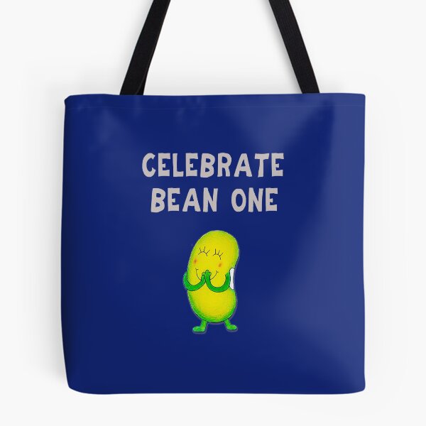 Item preview, Happy 1st Birthday card - Celebrate Bean One designed and sold by Justbeanhappy.