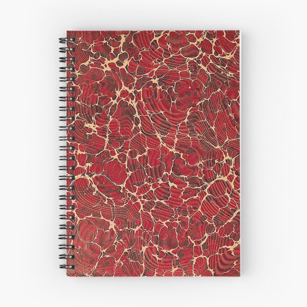 Item preview, Antique Red Marbleized Paper designed and sold by FuzzyHoney.