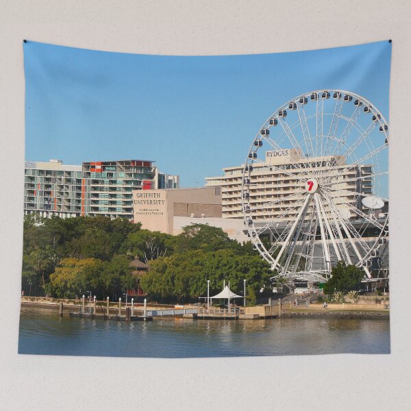 Item preview, Wheel of Brisbane and South Bank, Queensland designed and sold by FranWest.