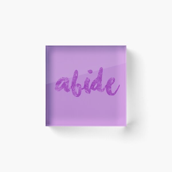 Item preview, Abide - grape designed and sold by Cane & Abel Creations ..