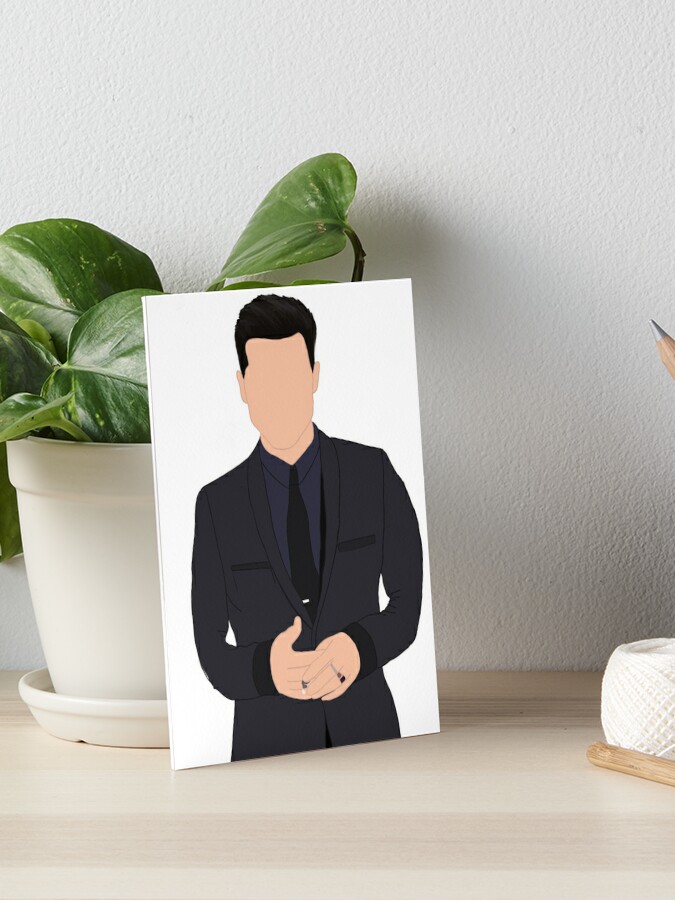 Enzo St John Tvd Art Board Print By Kitkat0001 Redbubble