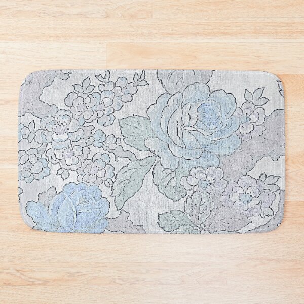 Item preview, Very Faded Antique French Floral Fabric Artwork designed and sold by FuzzyHoney.