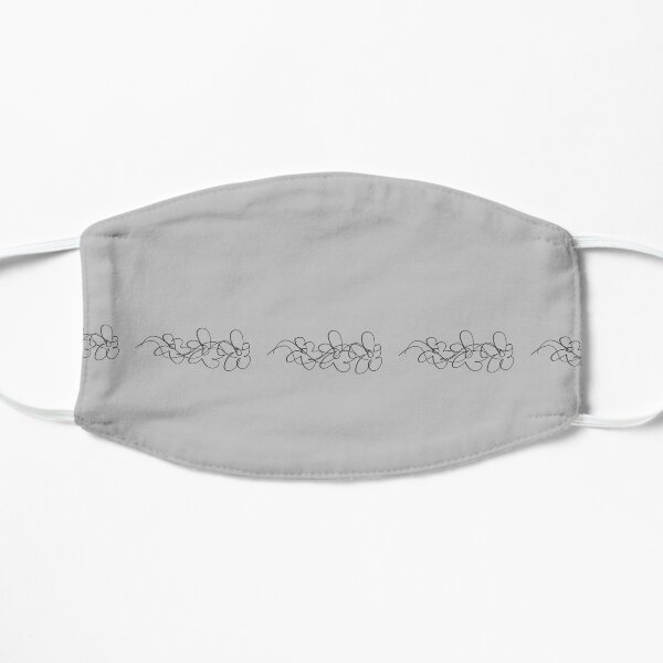 doodler trio dream Flat Mask