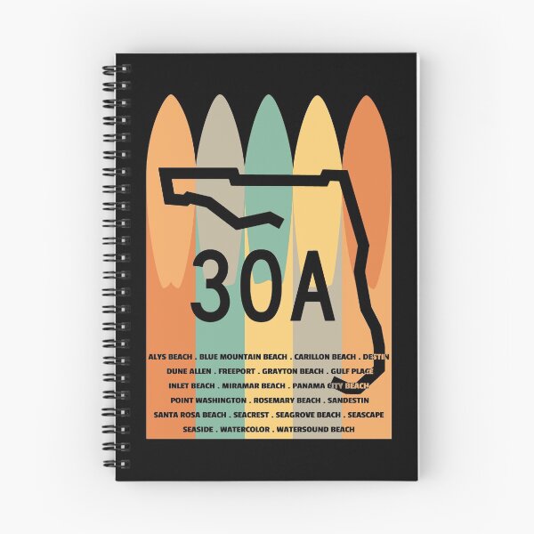 Item preview, 30A Surfboards Towns of 30A designed and sold by KoolMoDee.