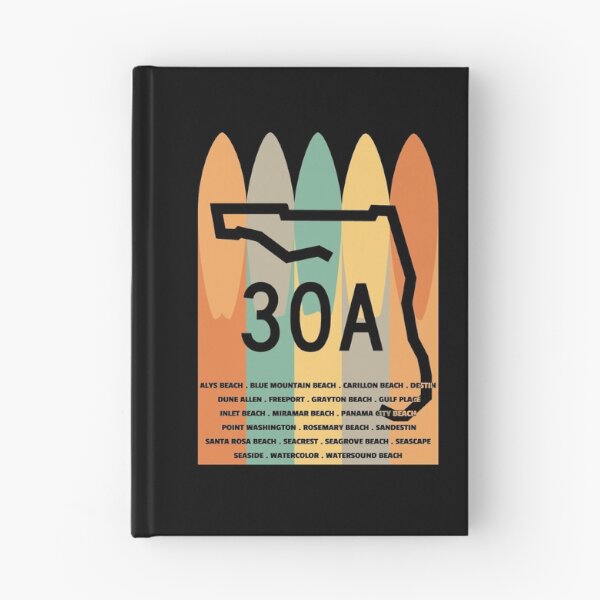 Item preview, 30A Surfboards Towns of 30A designed and sold by KoolMoDee.