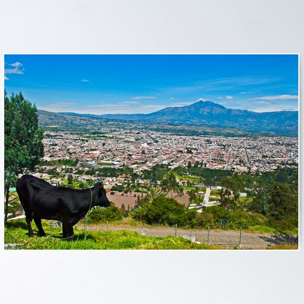 Item preview, View over Ibarra, Ecuador designed and sold by bulljup.