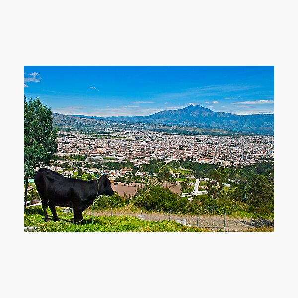 Item preview, View over Ibarra, Ecuador designed and sold by bulljup.