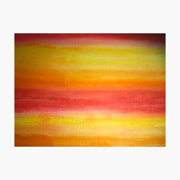 Item preview, Watercolor Sunset Stripes designed and sold by Snuggleshark.