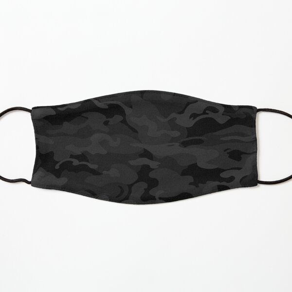 Camo Style - Black Camouflage Kids Mask
