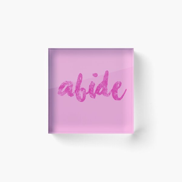 Item preview, Abide - pink lemonade designed and sold by Cane & Abel Creations ..