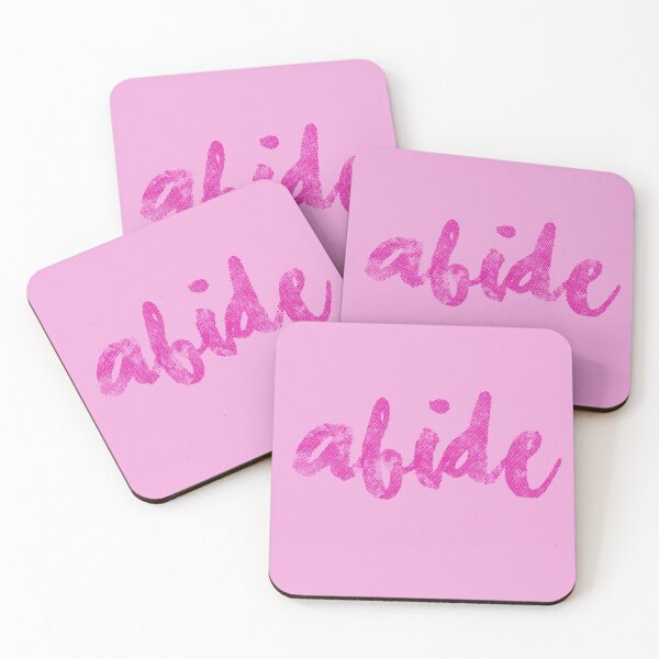Item preview, Abide - pink lemonade designed and sold by Cane & Abel Creations ..