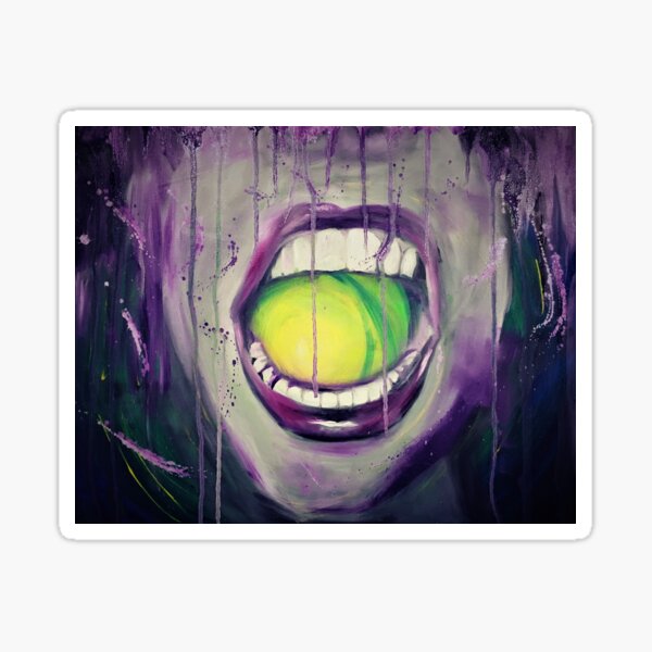 Scream Sticker