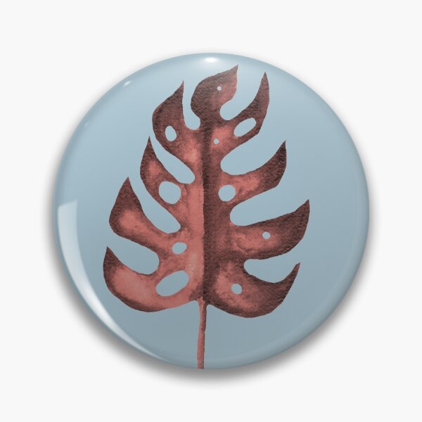 Artikelvorschau, Rotes Monstera Blatt entworfen und verkauft von zibziby.