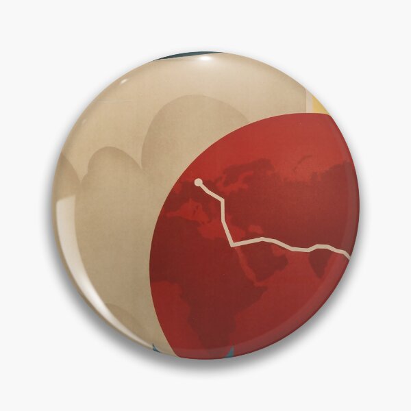 Item preview, Batavia-Amsterdam vintage travel poster designed and sold by stickart-marek.
