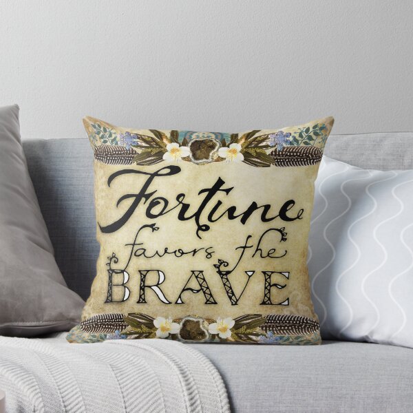 Item preview, Fortune Favors the Brave designed and sold by jenndalyn.