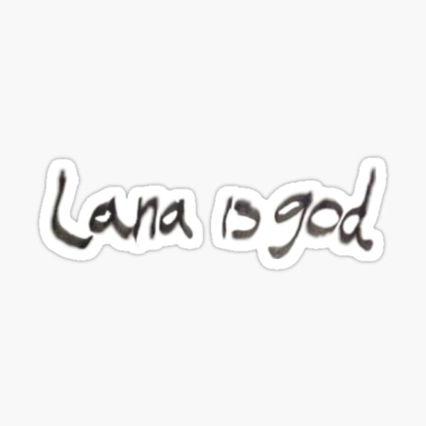 Normal Fucking Rockwell America California Lana Del Rey Devil Sticker Venice Bitch Don't Call Me Angel
