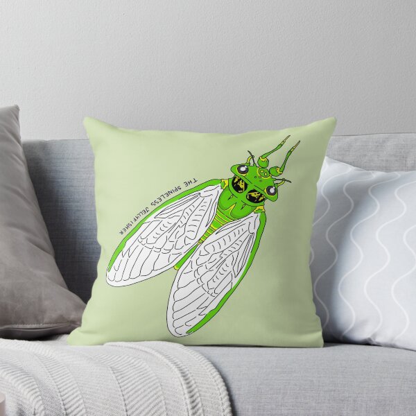 Item preview, Cigarra (verde) designed and sold by TheSpinelessJellyfisher.