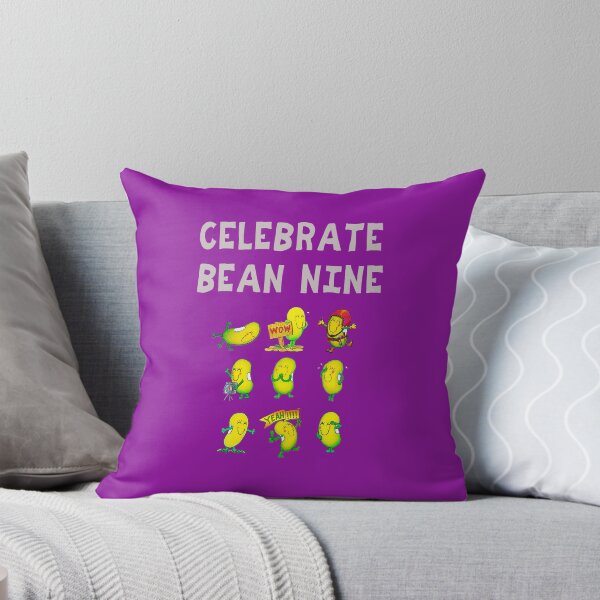 Item preview, Happy 9th Birthday card - Celebrate Bean Nine designed and sold by Justbeanhappy.