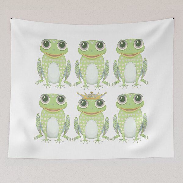 Item preview, A Prince Among Frogs designed and sold by Jean Gregory Evans.