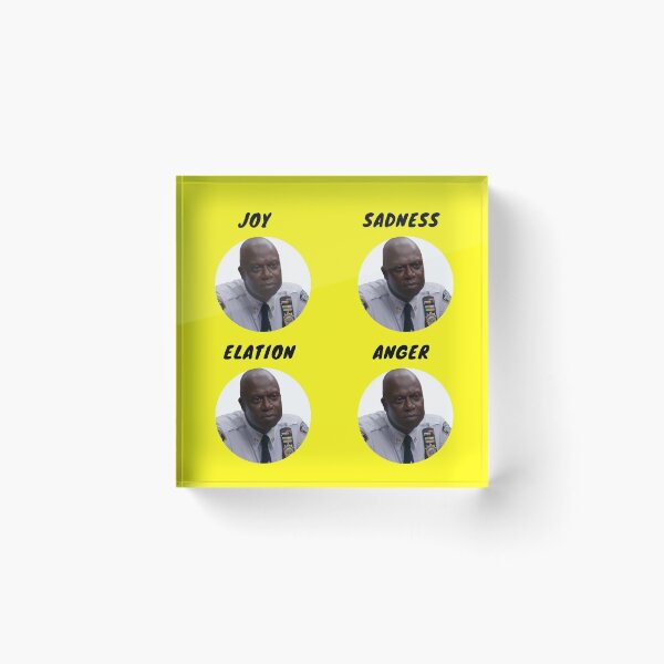 Item preview, The many faces of Captain Holt designed and sold by JpressA.