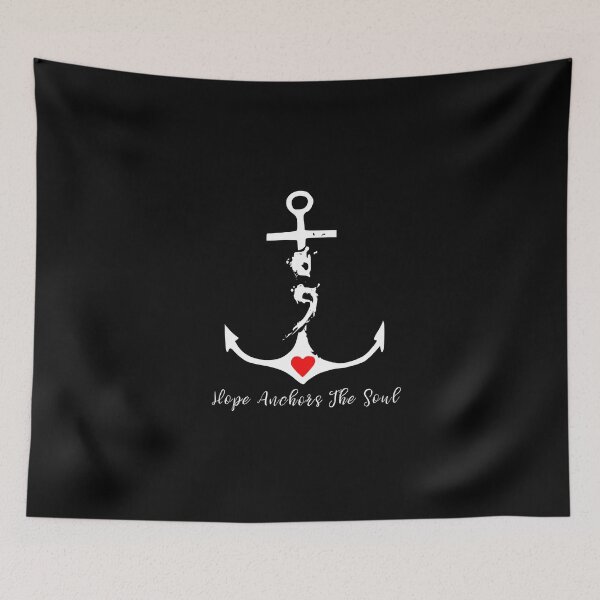Item preview, Hope Anchors The Soul, Semicolon Suicide Mental Health Awareness Design designed and sold by KoolMoDee.