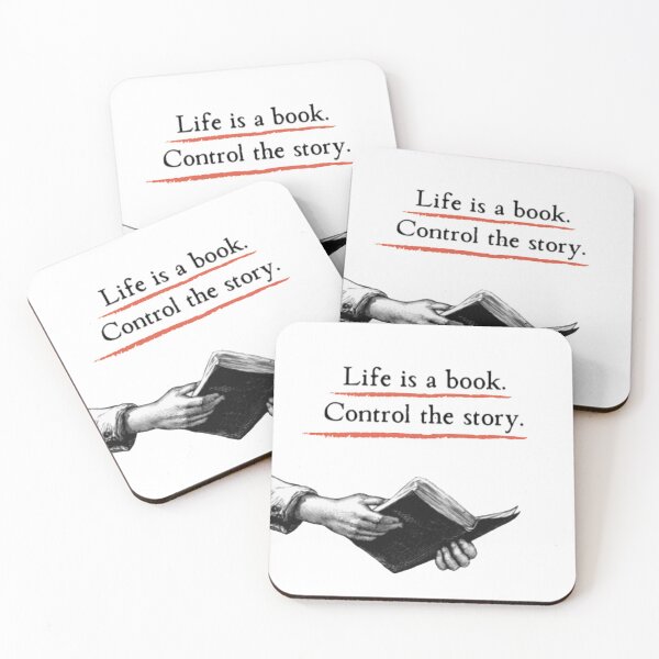 Item preview, Life is a Book. Control the Story. designed and sold by terrelljo.