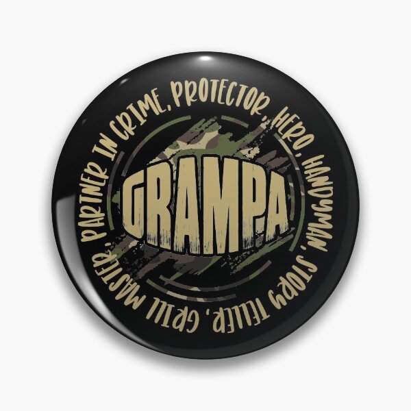 Item preview, Grampa Gift - Gift for Grampa Daddy Father's Day Gift Camouflage designed and sold by nana1099.