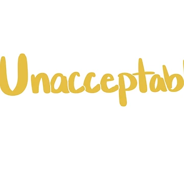 Artwork thumbnail, Unacceptable. by pixiekitcat