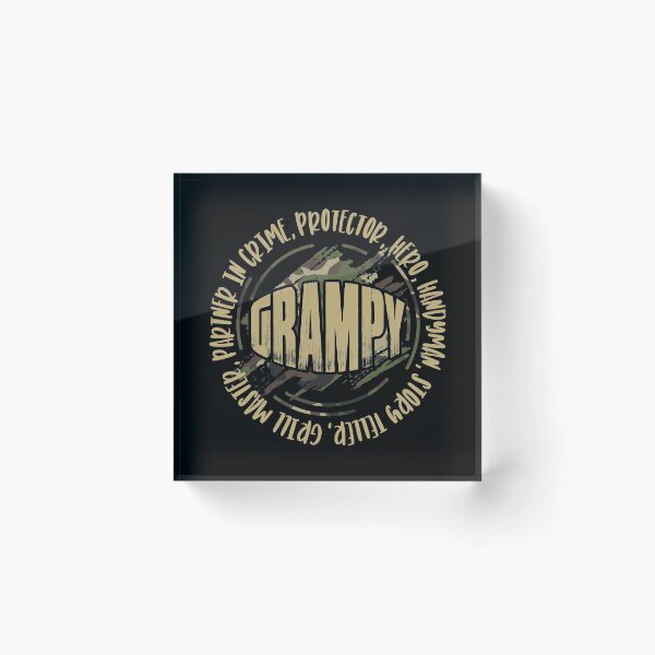 Item preview, Grampy Gift - Gift for Grampy Daddy Fathers Day Gift Camouflage designed and sold by nana1099.